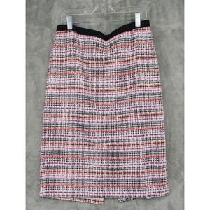 Talbots Skirt 2 Straight Pencil Plaid Career Classic Lined Tweed Academia Office